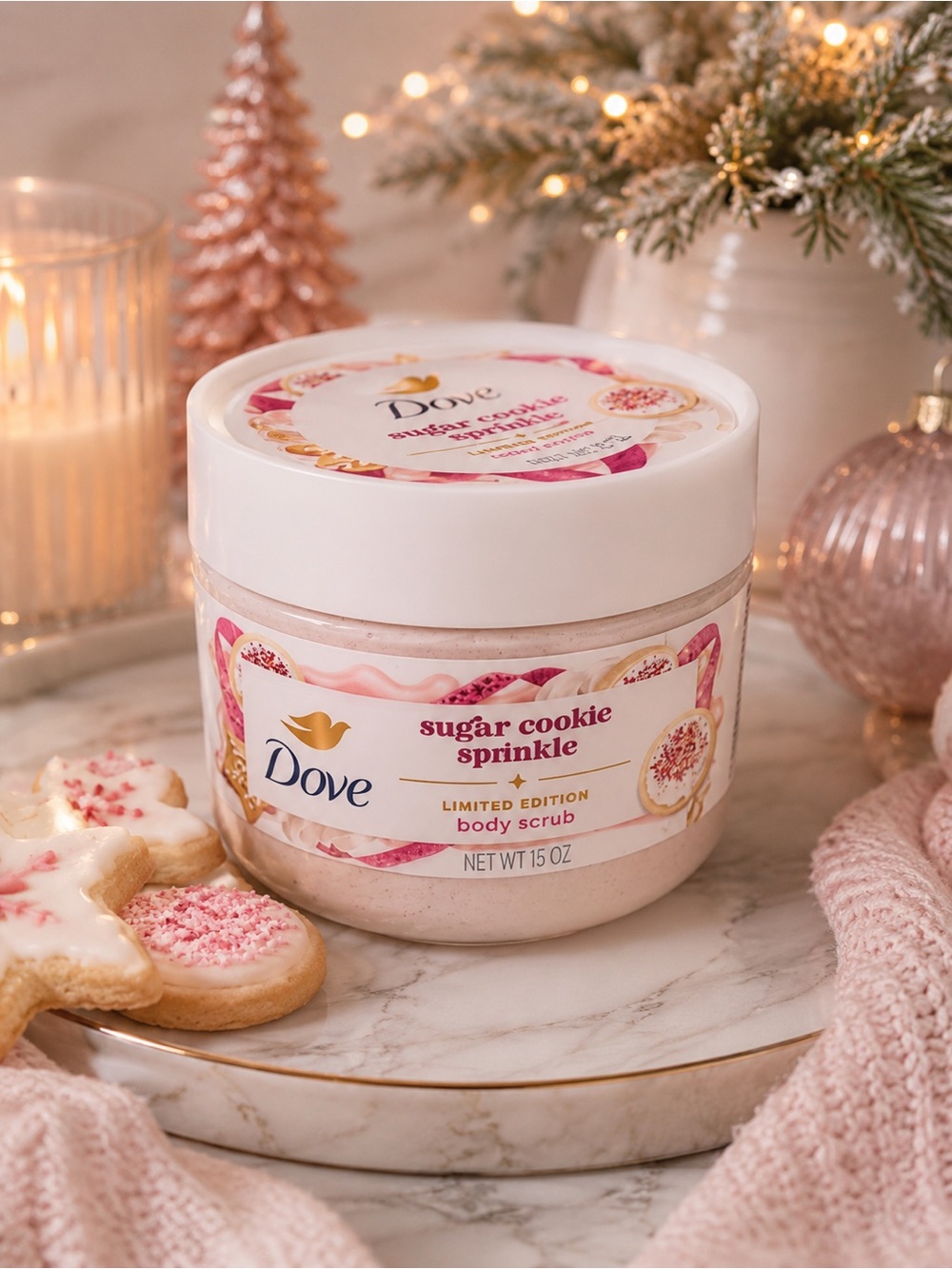 Dove Sugar Cookie Sprinkle Limited Edition Body Scrub - 15 oz
